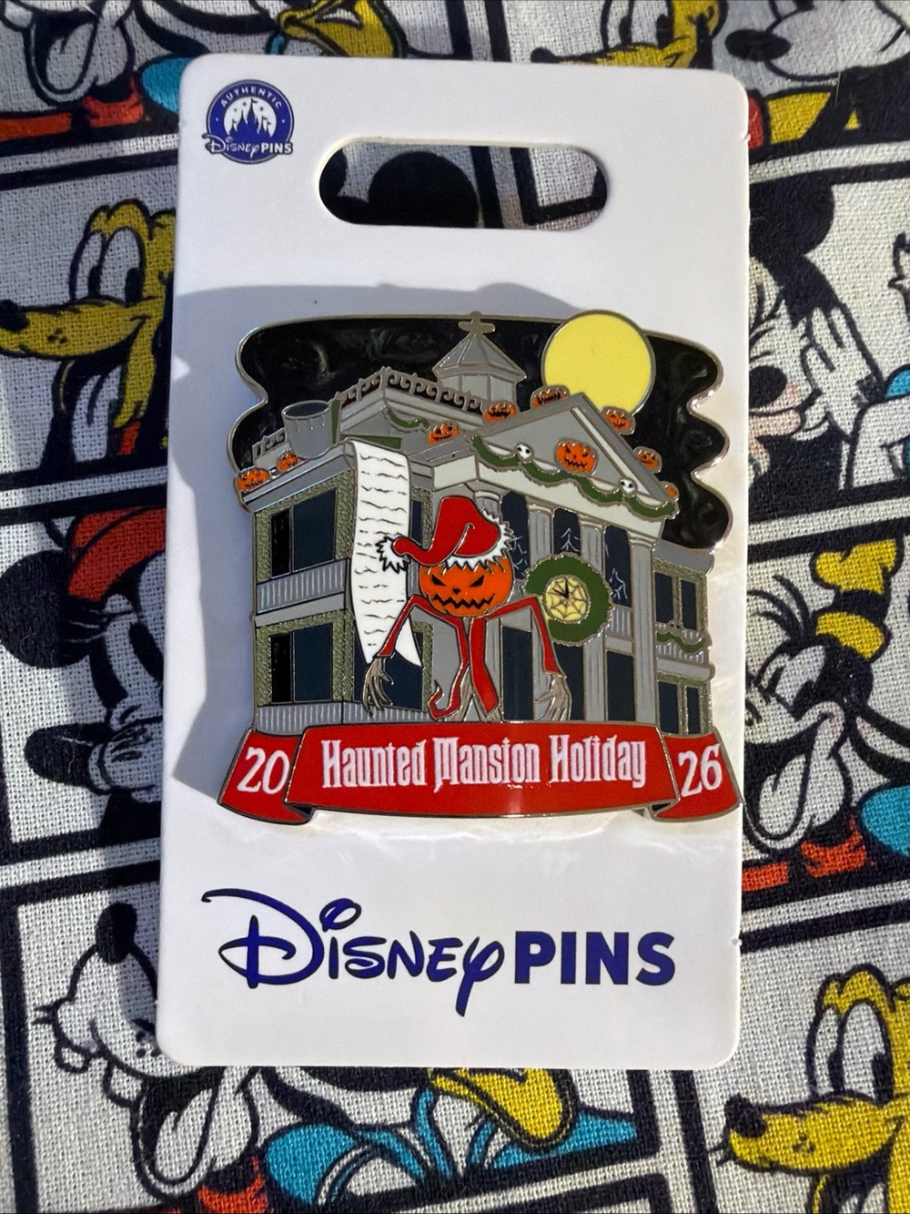 Disney Haunted Mansion Holiday Pin 2026 The Nightmare Before Christmas